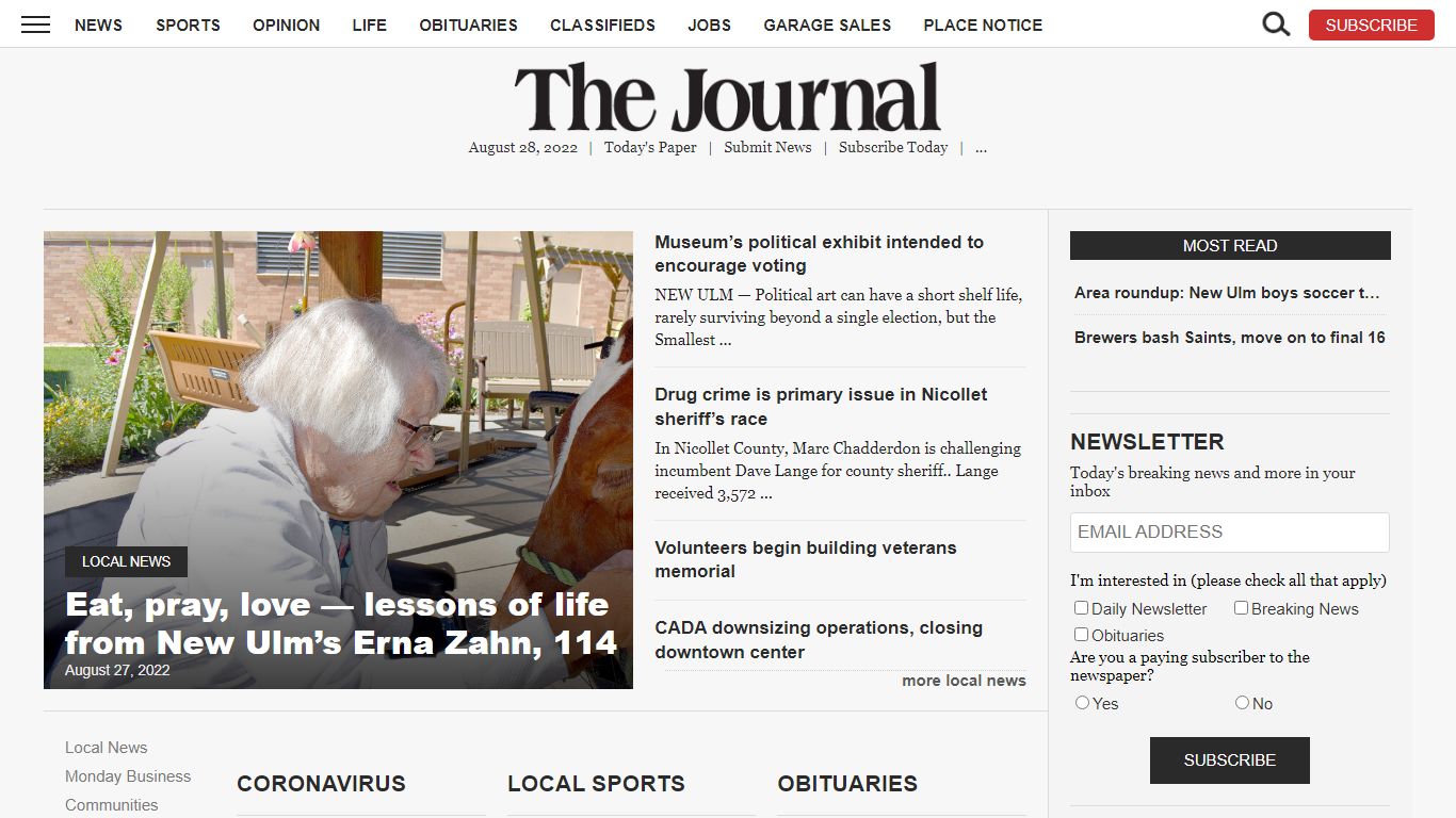 Brown County Record | News, Sports, Jobs - The Journal